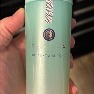 Tatcha Texture Tonic — Mint Green Bottle with Gold Logo